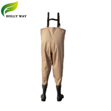 Fly Fishing Waders with Rubber Boots